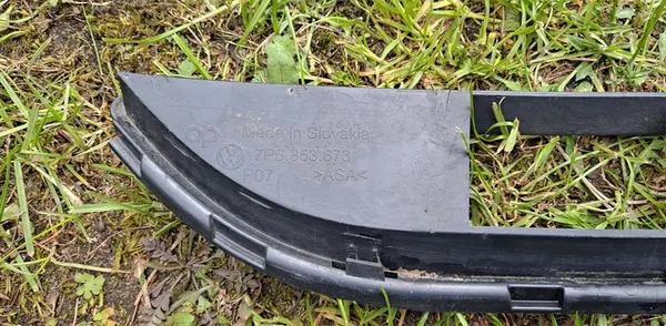 Griglia paraurti anteriore VW Touareg 7P 7P6853673 image 5