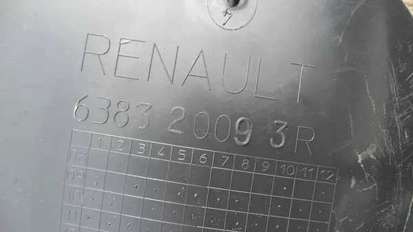 Oikea Etulokasuoja 638320093R Movano Renault Master III image 5