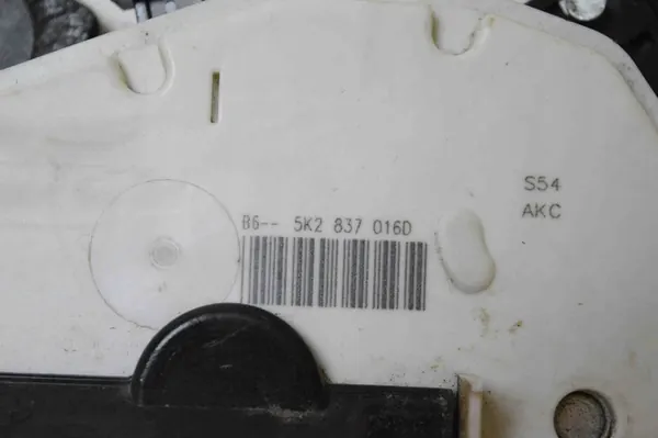 Rechtes Vorderes Türschloss VW GOLF VII VARIANT 5K2837016D image 8