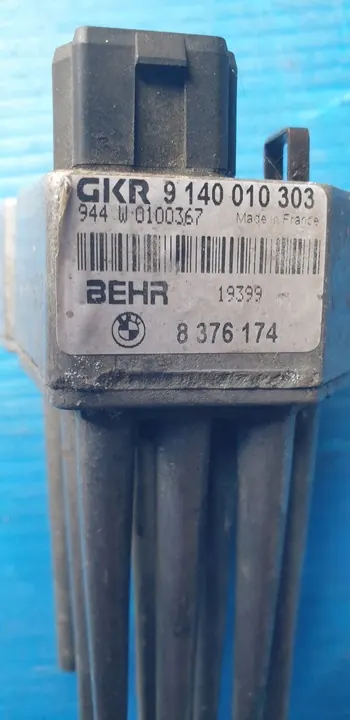 BMW E39 E46 Blower Resistor 8376174 image 2