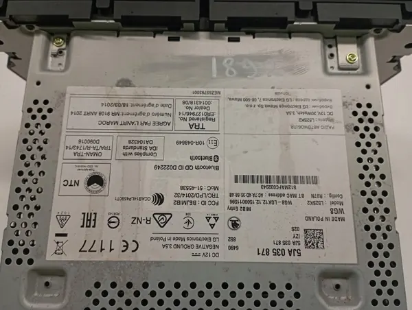 OEM 5JA035871 Radionavigation för Skoda Rapid I image 4