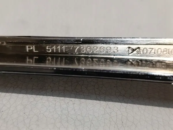 Fascia Cromata Paraurti Anteriore Sinistra BMW 7 G11 G12 image 5