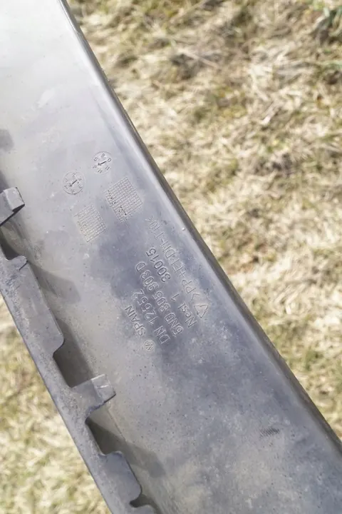 Rivestimento Inferiore Paraurti VW POLO III 6N0805903D image 4