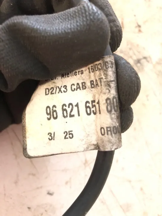 Peugeot 407 Miinusliitin OEM 9662165180 image 4