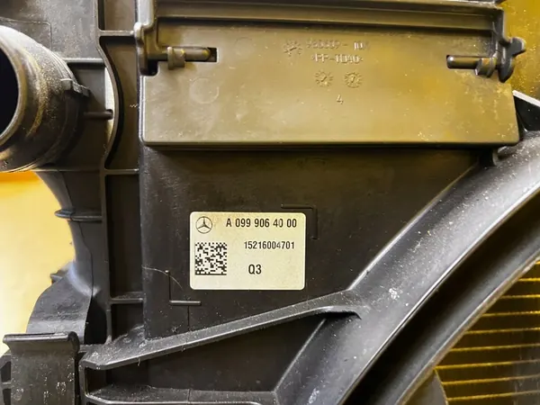 Airconditioning Water Radiator Ventilator Mercedes GL X166 3.0 CDI image 7