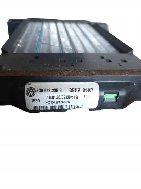 Verwarmingselement Skoda Fabia Mk1 (6Y) 6Q0963235B image 4