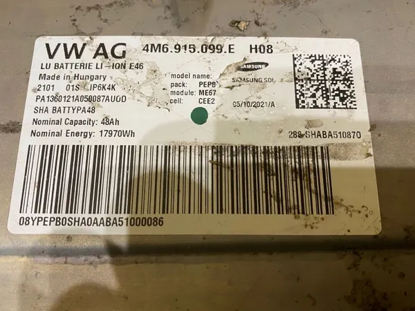 Audi Q8 Hybride accu OEM 4M6915099E - Gebruikt image 7