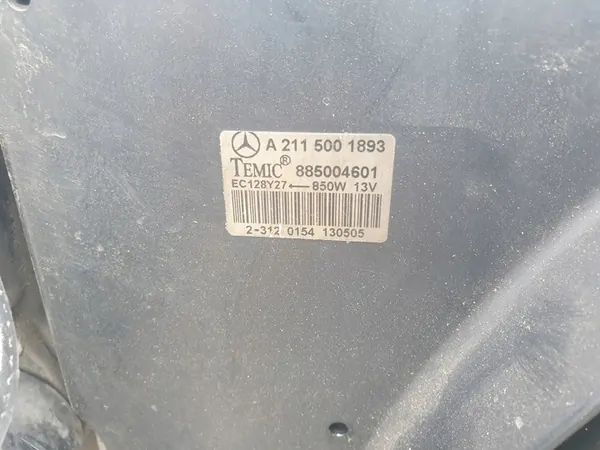 KOELVENTILATOR MERCEDES E-KLASSE W211 S-KLASSE W220 image 7