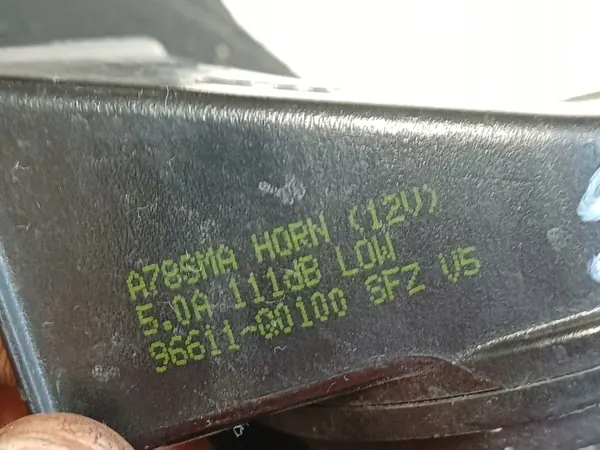Klaxon Hyundai I20 OEM 96611Q0100 - Pièce OE Occasion image 5