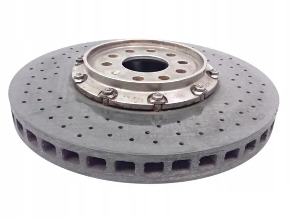 Gebrauchte Keramik-Bremsscheibe OEM 4E0615301AA für Audi image 8