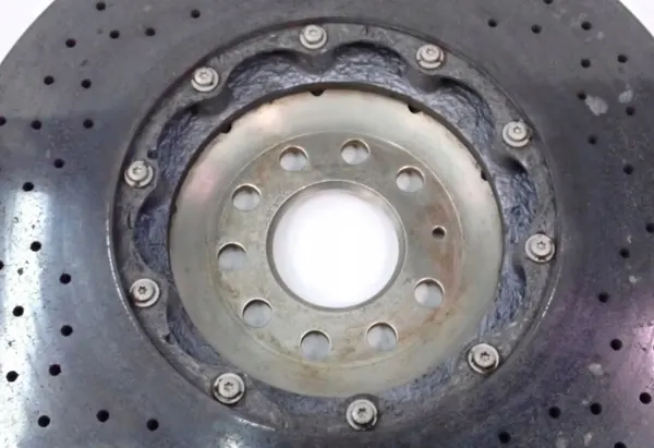 Gebrauchte Keramik-Bremsscheibe OEM 4E0615301AA für Audi image 9