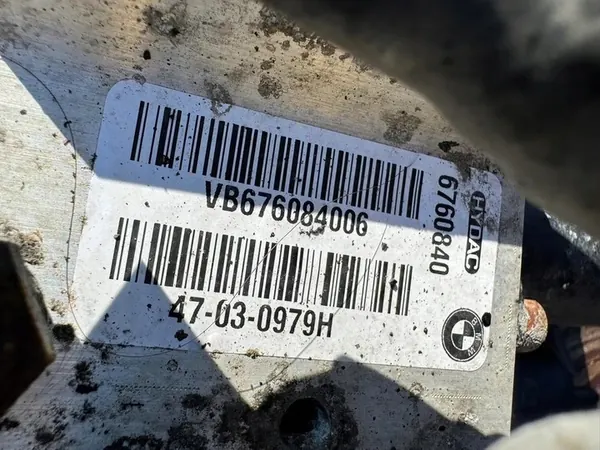 Compresseur de suspension BMW 5 E60 E61 6760840 image 2