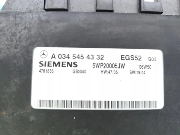 Control de caja Mercedes-Benz OE A0345454332 image 7