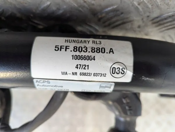 Enganche Cupra Formentor OEM 5FF803880A - Desmontable image 5
