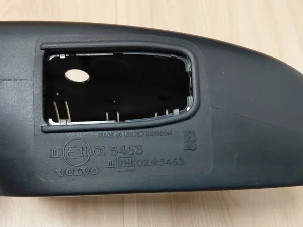 VOLVO S60 S80 V70 vänster spegelram OEM - Begagnad image 8