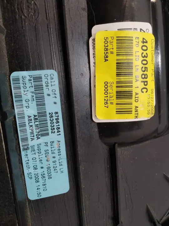 OEM 5907911281120 Garniture Latérale Coffre BMW X5 E70 image 6