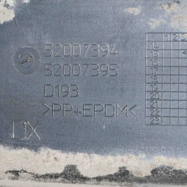 Arco Ruota Posteriore Destro Fiat 500 1.2L 2015 OEM 52007394 image 6