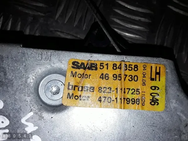 Saab 9-5 Fönsterregulator OEM 5184858 - Begagnad image 4