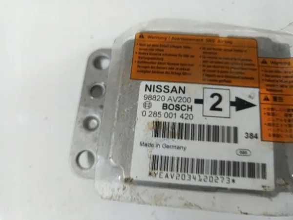 Ordinateur SRS airbag Nissan Primera OEM 98820AV200 image 4