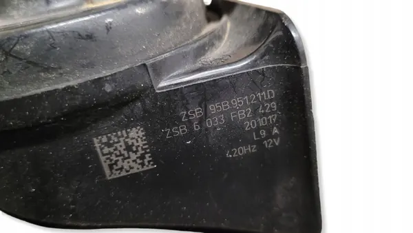 Klaxon Porsche OEM 95B951211D pour Macan - Occasion image 4
