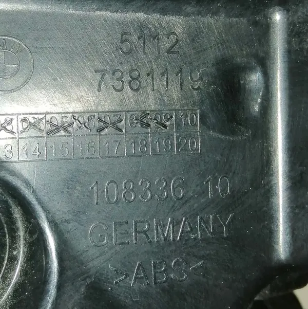 Scivolo paraurti posteriore BMW X1 F48 F49 sinistro 51127381119 image 9