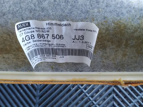 Plafonnier Audi OE 4G8867506 - État Utilisé image 5
