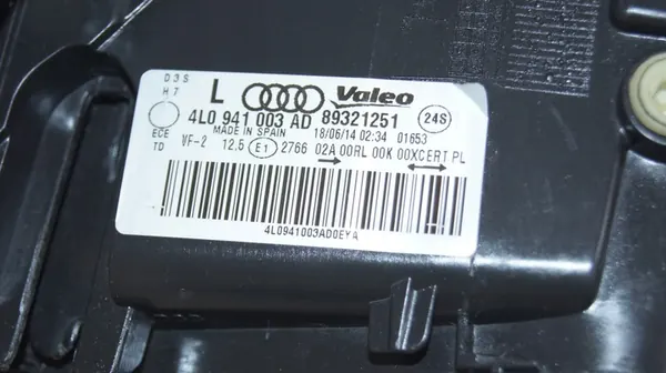 Farol Esquerdo Audi Q7 Lift 4L0 4L0941003AD image 3