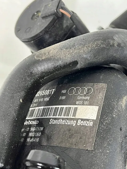 4F0 910 105 C Webasto Heater Audi A6 S6 C6 4F image 4