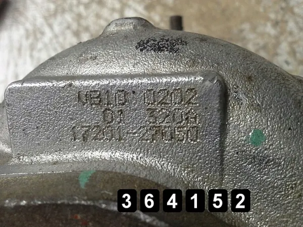 Turbocompressor Toyota usado OEM AM-364152 para Corolla image 2