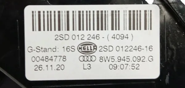 Luz Trasera Derecha Audi A4 B9 Led Matrix Sedan image 3
