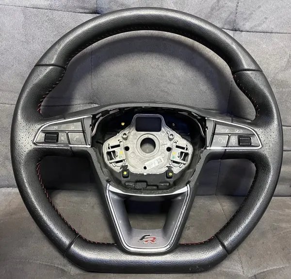 SEAT Leon 3 Lenkrad OEM 5F0419091R - Leder Multifunktion image 2