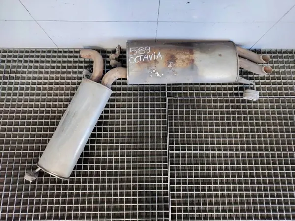 Silenziatore posteriore Skoda Octavia IV Combi 1.5 TSI OEM 5Q0120G23 image 2