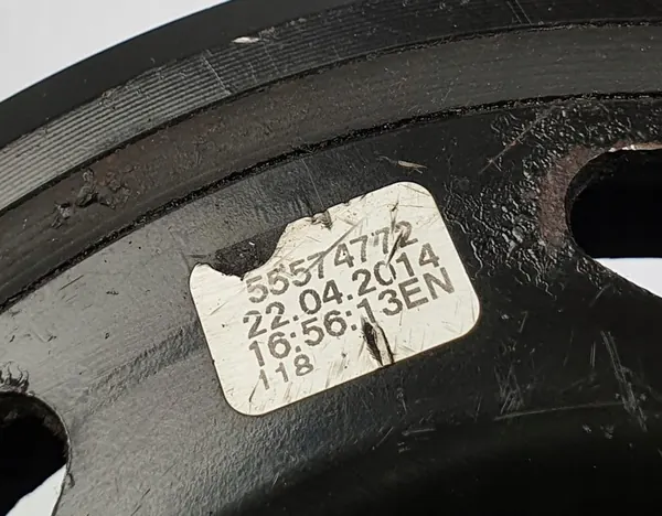 Opel OE 55574772 Polia do virabrequim image 5