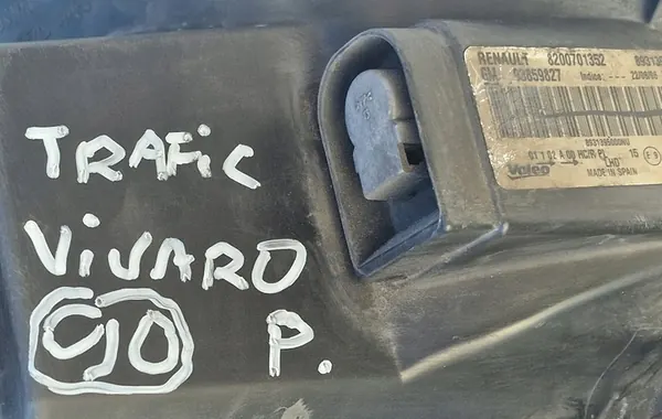 Faros izquierdo Renault Trafic II 07-14 OEM 8200701352 image 10