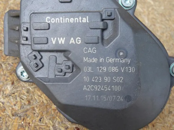 A3 8P GOLF VI EOS 2.0 TDI Atuador de Aletas 03L129086 V130 image 3