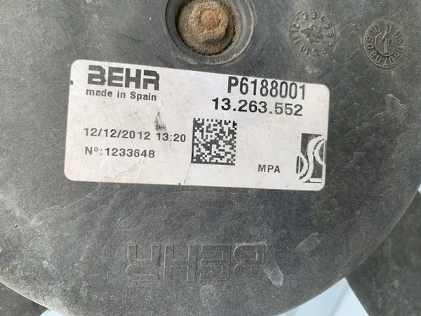 Kylfläkt FIAT PUNTO 13r 51878035 image 7