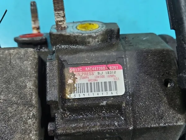 Compressore Aria Condizionata Dodge Caravan V 07-20 3.3 V6 OEM 447260-6361 image 8