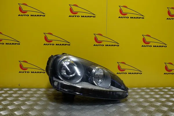 VW GOLF V 2005 Xenon Ajovalot Oikea USA 1K6941040B-PRAWA image 2