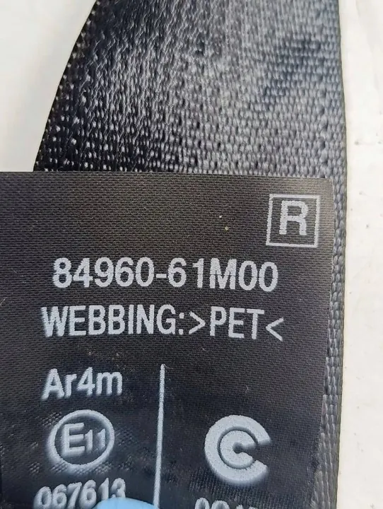 OEM 8496061M00S4 Höger bakre säkerhetsbälte Suzuki SX4 image 4