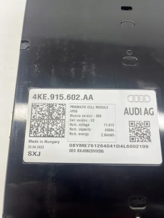 Audi batterimodul OEM 4KE915602AA 240Ah 11.01V image 7