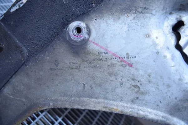 Renault Clio IV 2019 Telaio Ausiliario Anteriore OEM 544017281R image 6