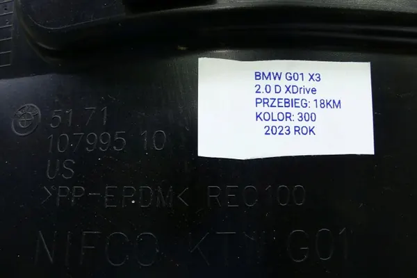 OEM 7445681 7394829 Etupuskuri Vasen BMW X3 G01 image 7