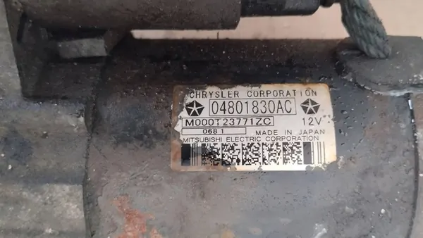 Motor de arranque Jeep Patriot Compass 2.2 CRD OEM 04801830AC image 5