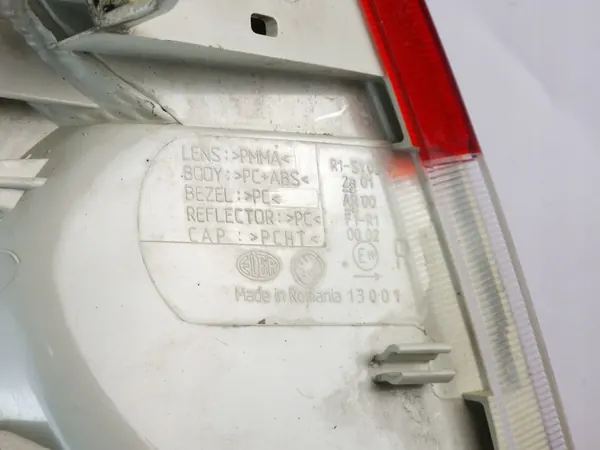 Luz Trasera de Guardabarros Skoda Rapid Derecha Trasera Spaceback Kombi image 4