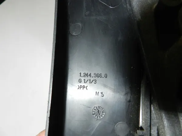 Rétroviseur gauche manuel Renault Clio 3 OEM 12443060 image 7