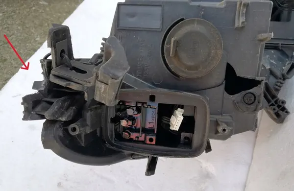 Vasen ajovalot H7 LED Renault Megane IV 15-20 OEM 260601122R image 5