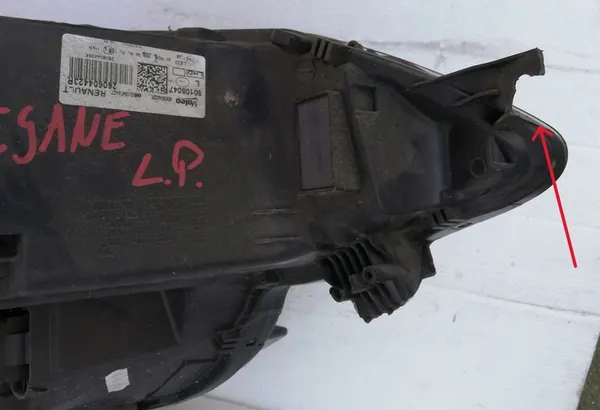 Vasen ajovalot H7 LED Renault Megane IV 15-20 OEM 260601122R image 7