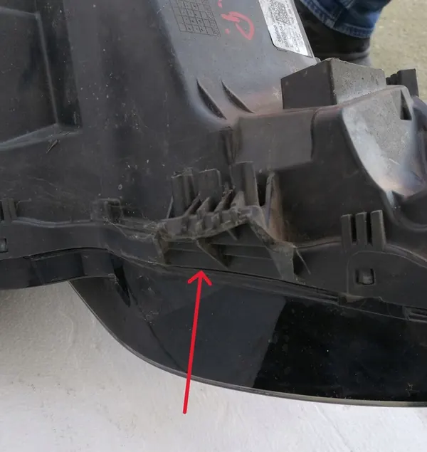 Vasen ajovalot H7 LED Renault Megane IV 15-20 OEM 260601122R image 9