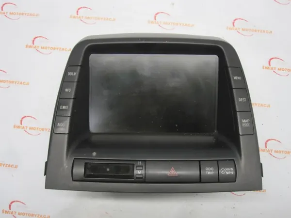 Toyota Prius II navigatiescherm OEM 86110-47220 image 2