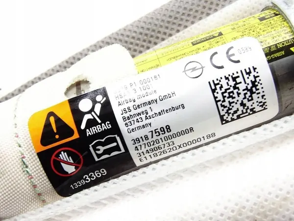 OEM 39187598 Oikea Verhoairbag Opel Astra V:lle image 5